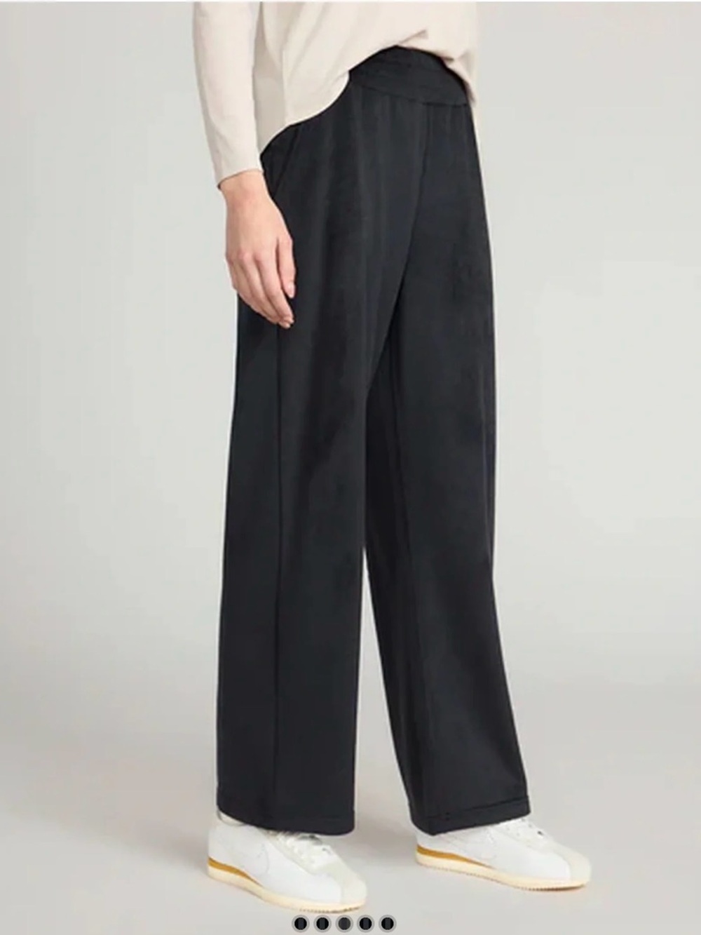 Mondetta corduroy pants black, size small